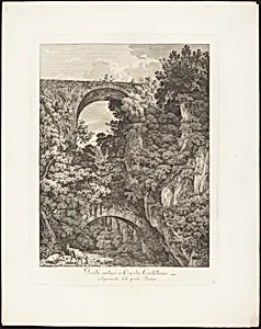 Ponte antico a Cività Castellana, volgarmente detto ponte Terano