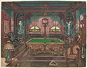 Pool Room, 1910