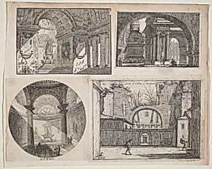Porch before a Circular Temple