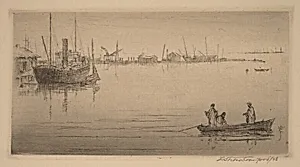 Port of Tunis, Twilight