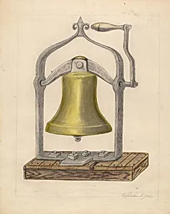 Portable Brass Hand Bell