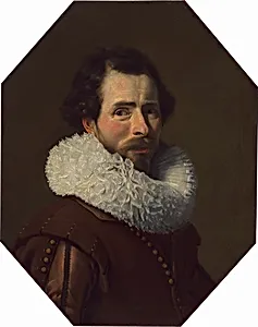 Portrait of a Gentleman Wearing a Fancy Ruff