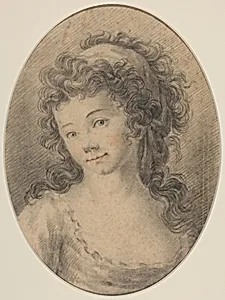 Portrait of a Girl by French 18th Century