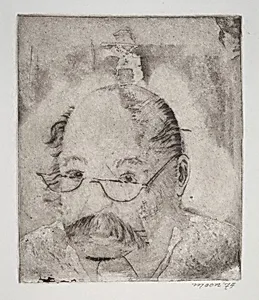 Portrait of a Man with Glasses