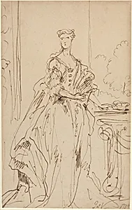 Portrait of a Standing Lady