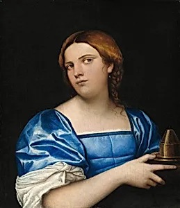 Portrait of a Young Woman as a Wise Virgin