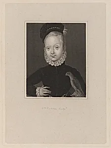 Portrait of Boy with Falcon by William Raddon