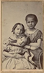 Portrait of Three Girls