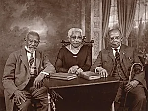 Portrait of Two Brothers and Their Sister