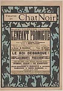 Poster for Le Chat Noir [L'enfant prodigue]