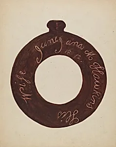 Pottery Bottle