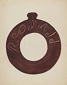 Pottery Bottle