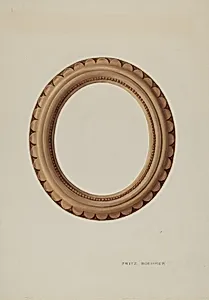 Pottery Picture Frame