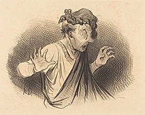 Pour qui sont ces Serpents... by Honoré Daumier
