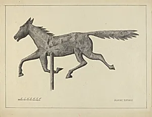 Prairie Horse Weather Vane