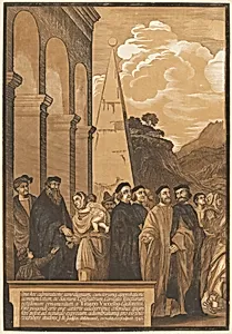 Presentation of the Virgin in the Temple (Left Panel)
