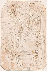 Presentation of the Virgin in the Temple [verso]
