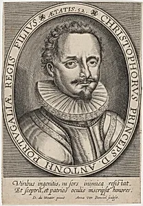 Prince Christopher, son of Anthony, King of Portugal by Anna van Bouckel