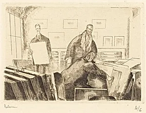 Print Connoisseurs (Les amateurs d'estampes)