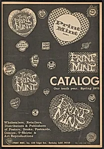 Print Mint Catalogue, Spring 1974