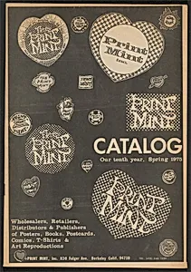 Print Mint Catalogue, Spring 1975
