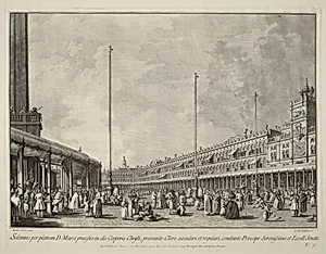 Procession on Corpus Christi Day in the Piazza San Marco