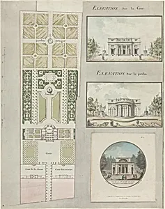 Project for the House and Gardens of Mlle. Guimard