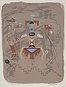 Pueblo Pictograph