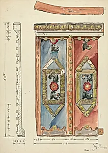 Pulpit - San Buenaventura Mission