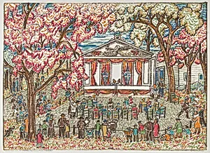 Punch and Judy, Tuilleries Garden Paris, France