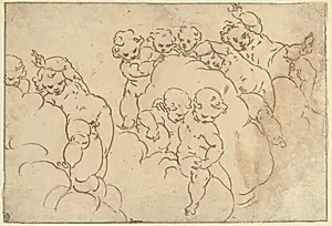 Putti in the Clouds