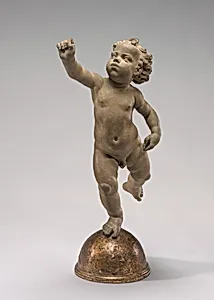 Putto Poised on a Globe