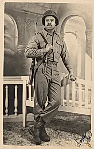 Pvt. Joe H. Nolen, "Somewhere in Belgium"