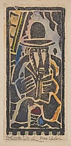Rabbi Reading by Max Weber