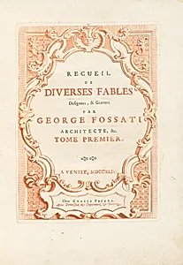 Raccolta di Varie Favole delineate ed incise in rame (Tome 1-3)