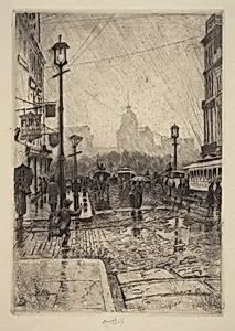 Rainy Day, Broadway