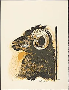 Ram's Head (facing left)