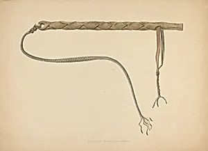 Rawhide Herder's Whip
