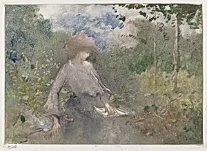 Reading in a Garden (Lettura in giardino)