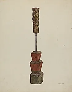 Receptacle for Peanut Oil