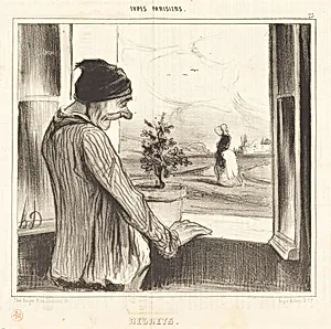Regrets by Honoré Daumier