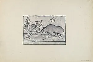 Relief Panel of Bear