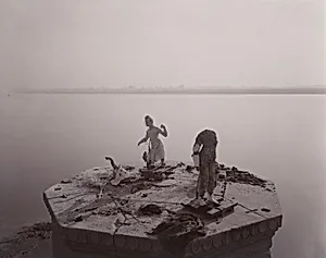 Religious Effigies, Benares, India