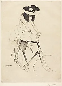 Renée on a Bicycle (Renée à bicyclette)