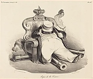 Repos de la France by Honoré Daumier