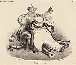 Repos de la France by Honoré Daumier