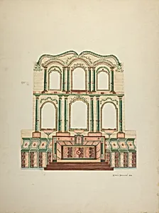 Reredos-Mission San Juan Bautista