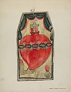 Retablo (Sacred Heart)