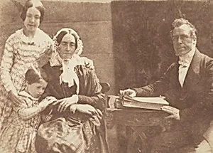 Rev Ebenezer Miller and family
