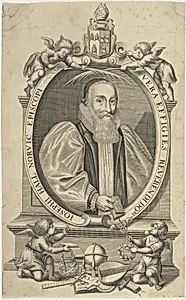 Rev. Joseph Hall, Bishop of Norwich by Unknown Artist